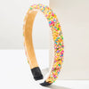 Baroque Style Alloy Woven Diamond Inlaid Hair Hoop Headband Women's Hair Accessories