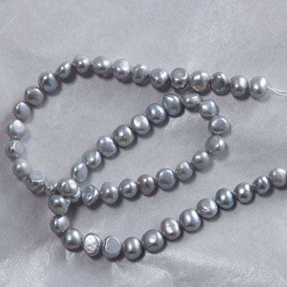 Baroque Twosided Light Natural Freshwater Pearl Jewelry Material
