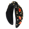 Baseball Accessories Headband Cloth Rhinestone Simple Style Women's