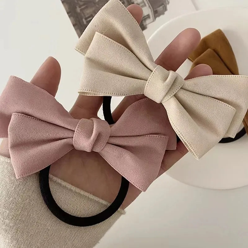 Basic Bow Knot Cloth Hair Tie