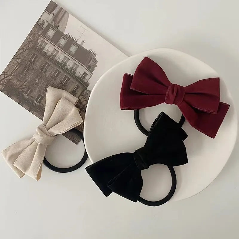 Basic Bow Knot Cloth Hair Tie