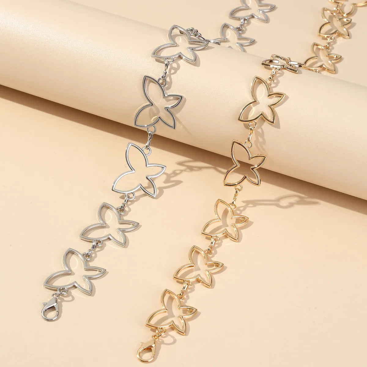 Basic Butterfly Metal Women'S Chain Belts