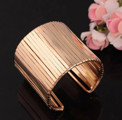 Basic Classic Style Solid Color Alloy Plating Women'S Bangle