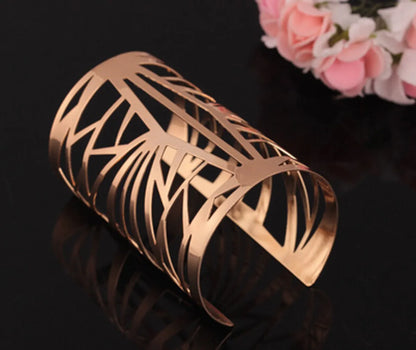 Basic Classic Style Solid Color Alloy Plating Women'S Bangle