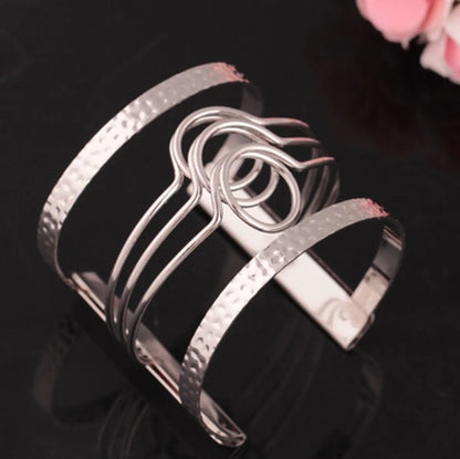 Basic Classic Style Solid Color Alloy Plating Women'S Bangle