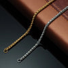 Basic Classic Style Solid Color Stainless Steel Men'S Necklace