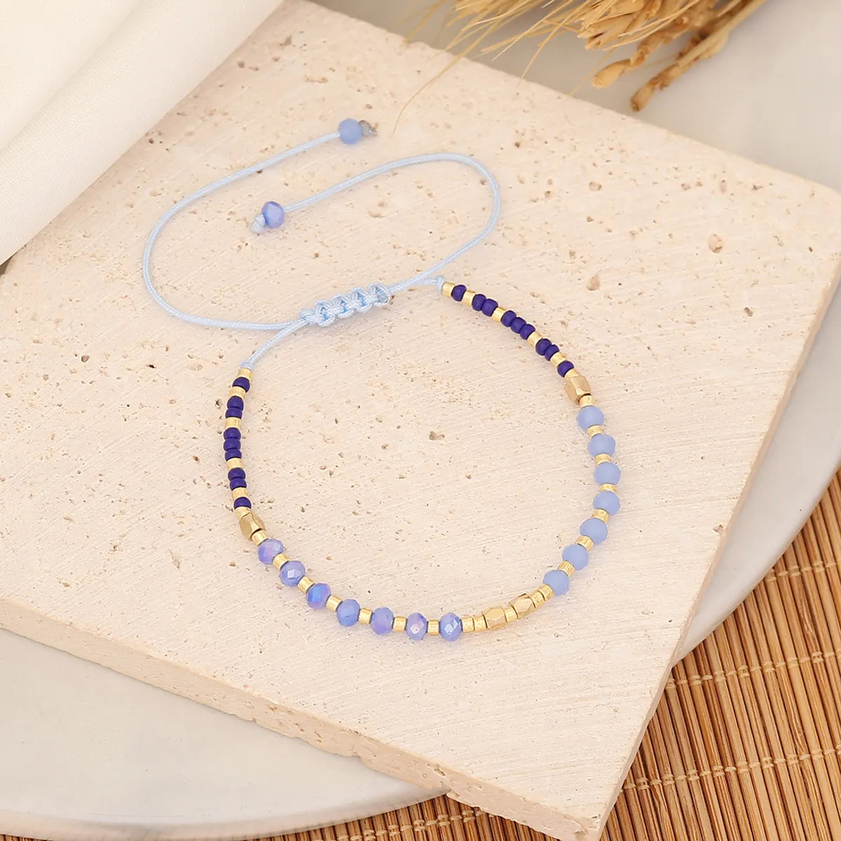 Basic Commute Irregular Artificial Crystal Wholesale Bracelets