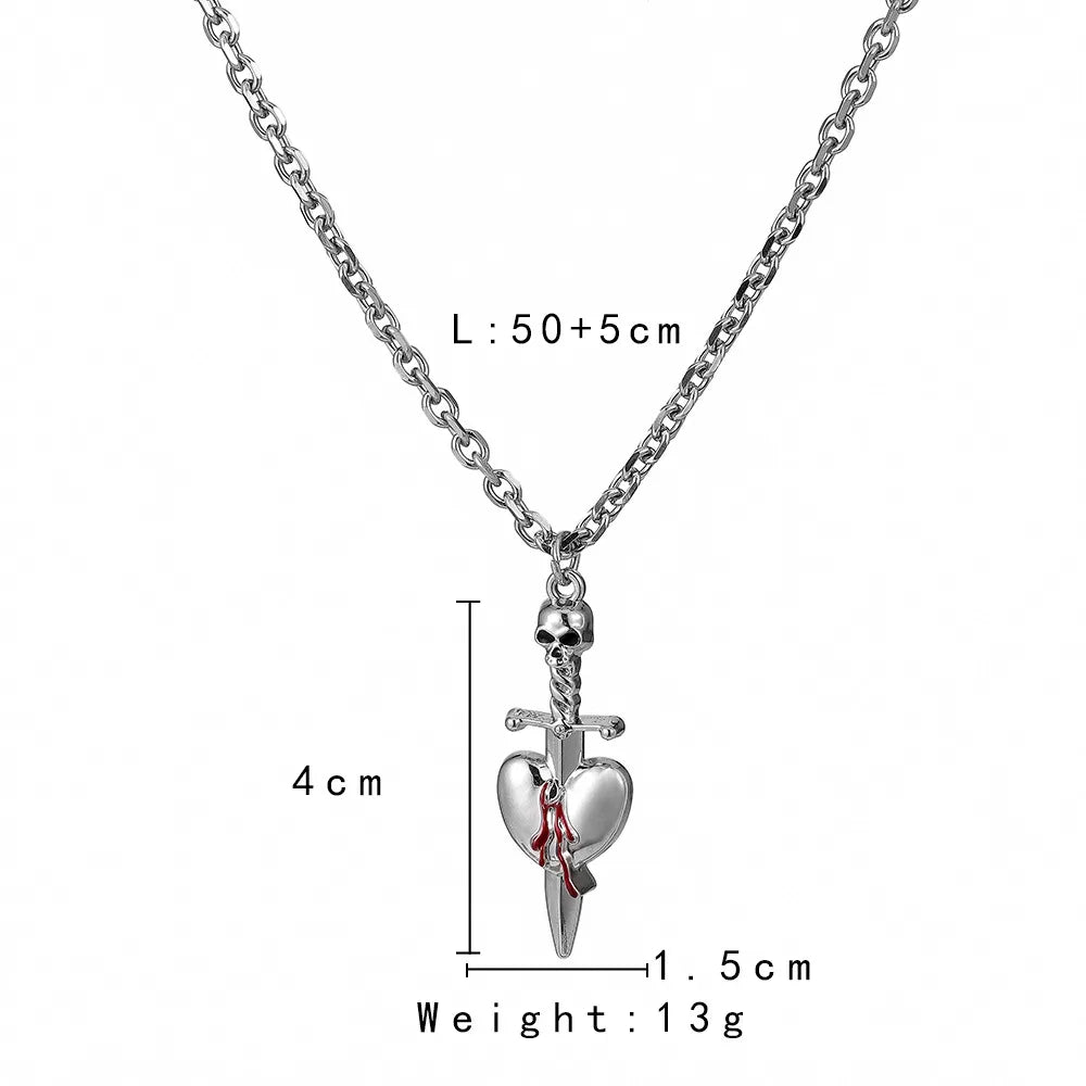 Basic Geometric Alloy Plating Men'S Pendant Necklace