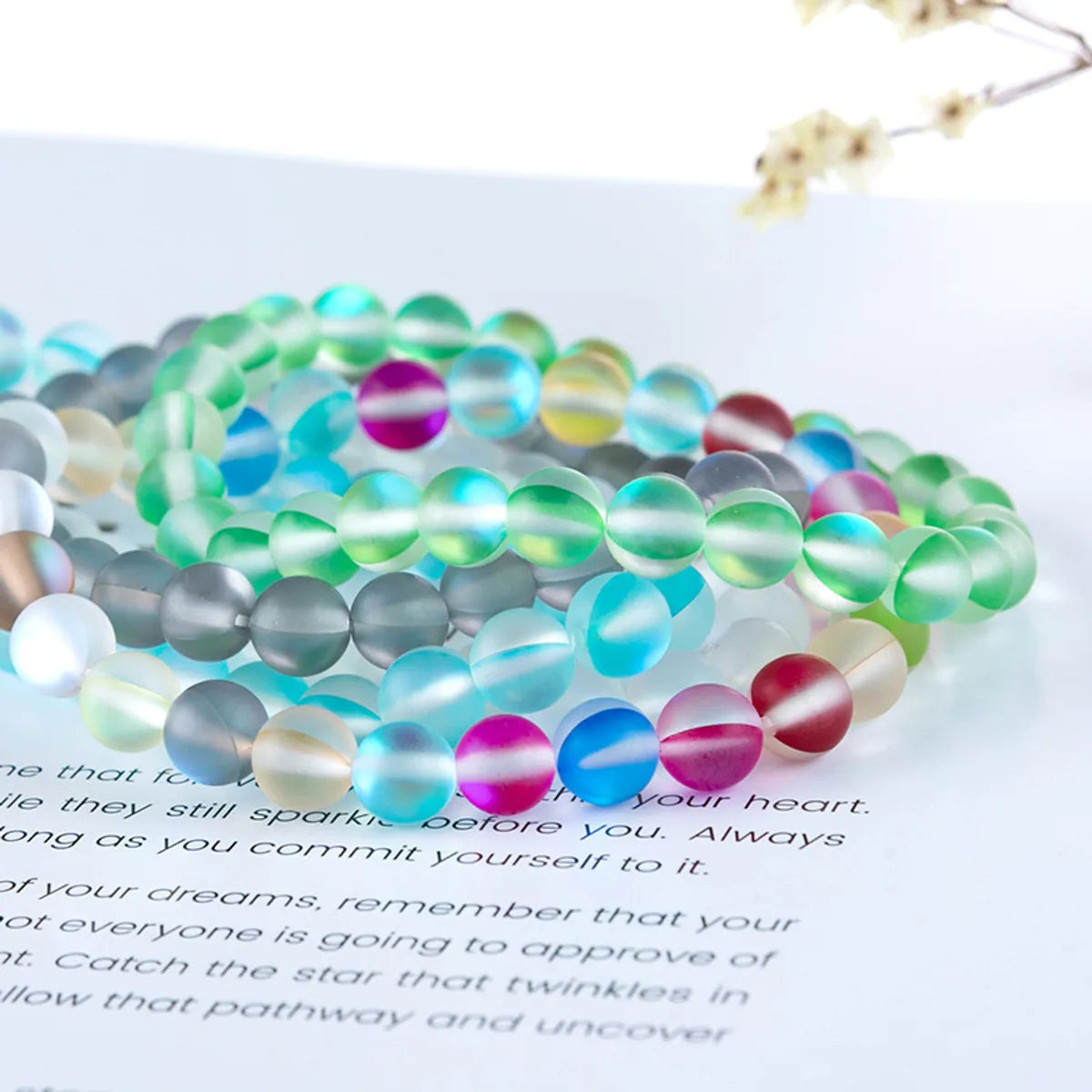 Basic Geometric Glass Beaded Bracelets