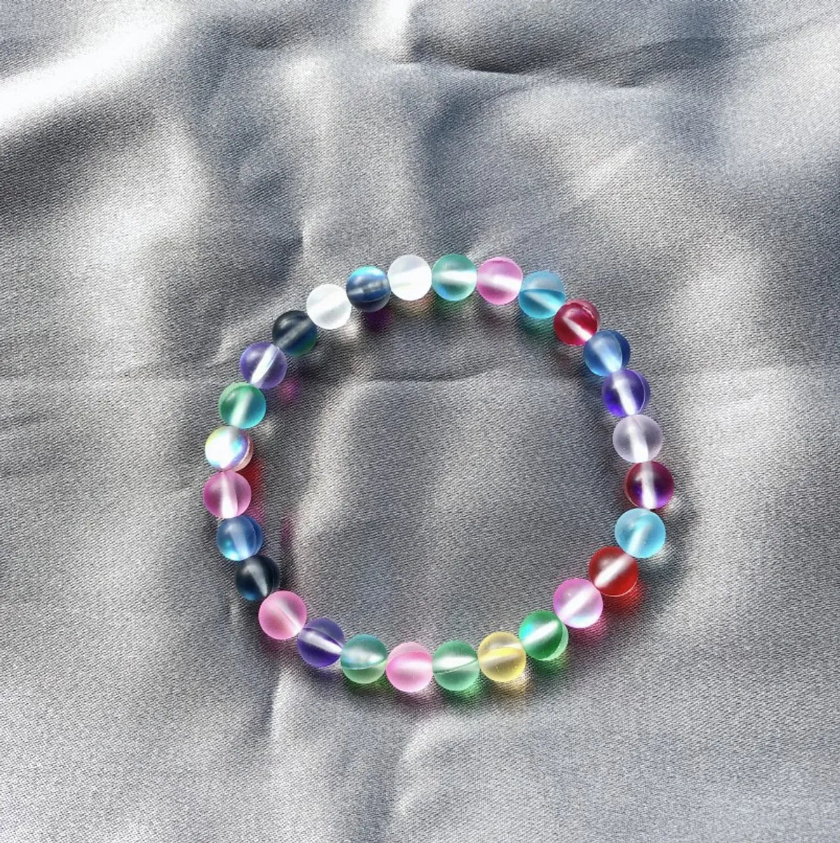 Basic Geometric Glass Beaded Bracelets