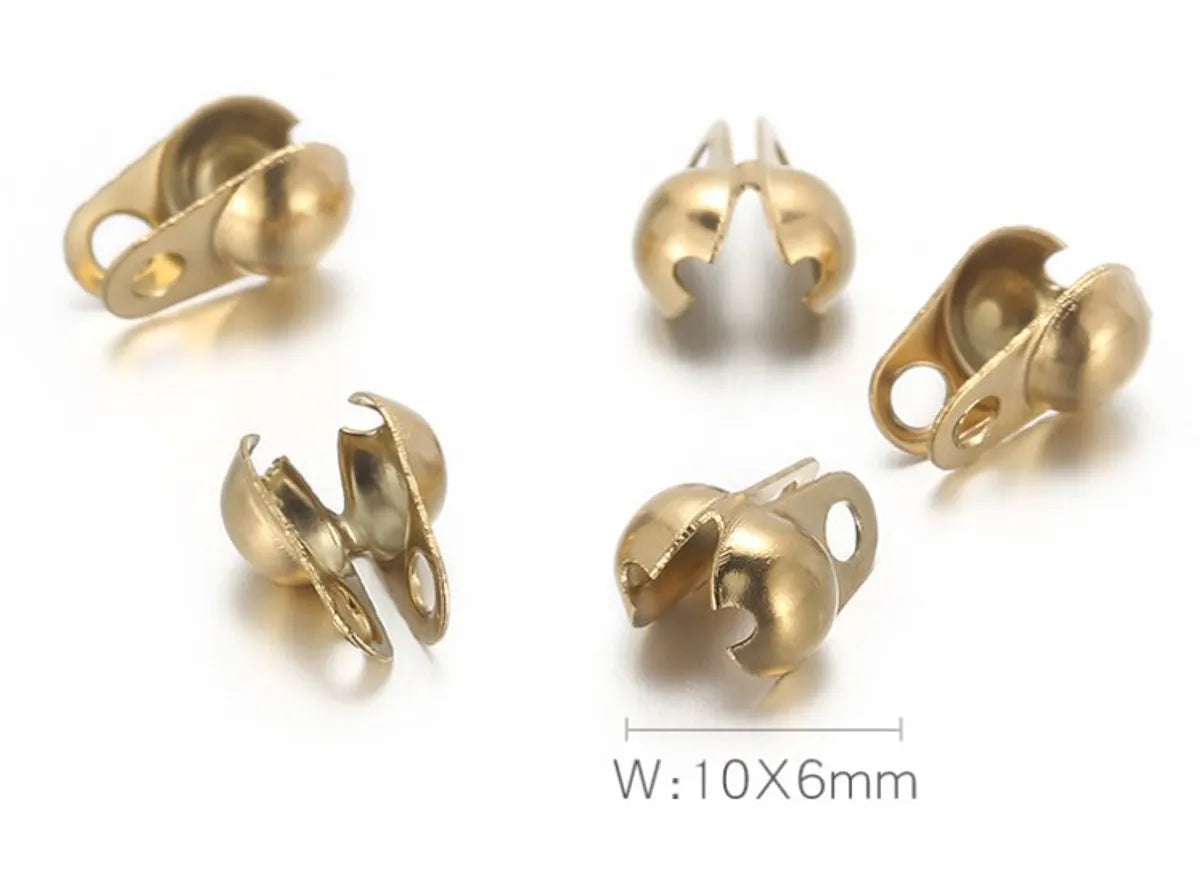 5 Pieces Stainless Steel 18K Gold Plated Geometric