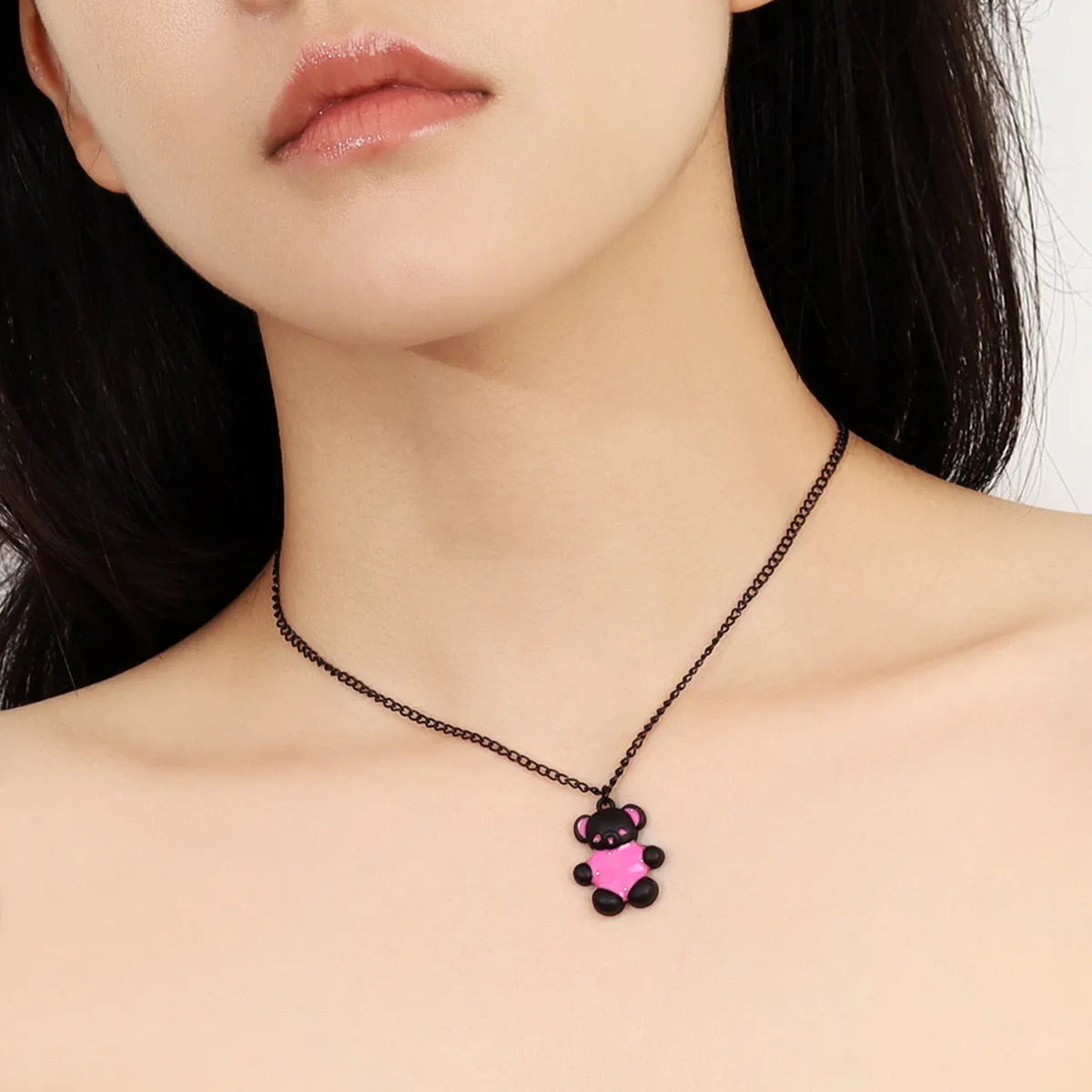 Basic Modern Style Butterfly Alloy Plating Women's Pendant Necklace