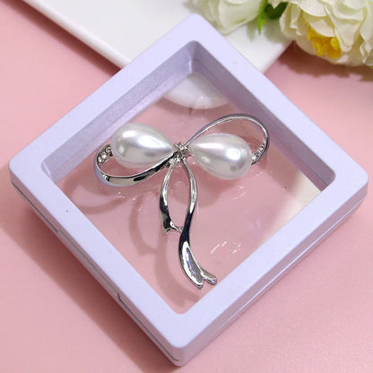 Basic Modern Style Classic Style Animal Flower Alloy Plating Inlay Artificial Pearls Rhinestones Women'S Brooches