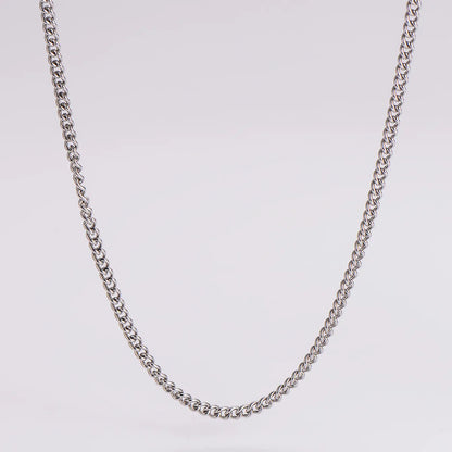 Basic Modern Style Classic Style Chain 304 Stainless Steel Men'S Necklace