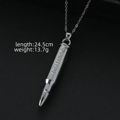 Basic Modern Style Classic Style Geometric Alloy Asymmetrical Men'S Pendant Necklace