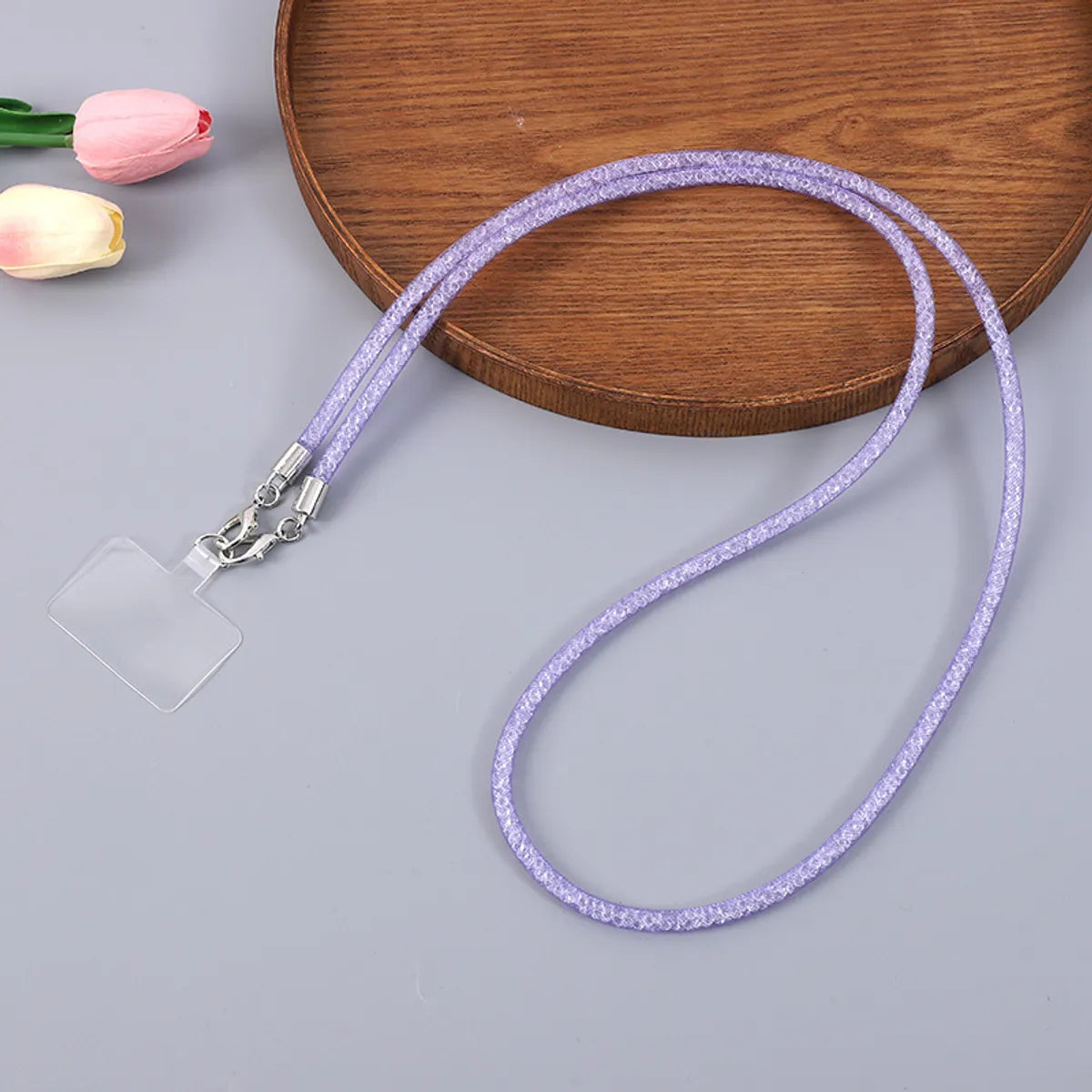 Basic Modern Style Classic Style Geometric Plastic Rope Bag Pendant Mobile Phone Chain