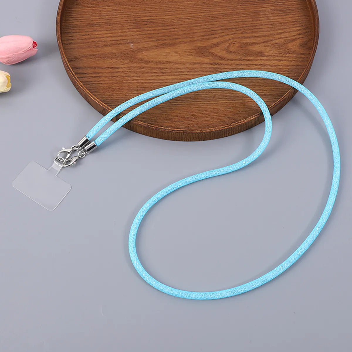 Basic Modern Style Classic Style Geometric Plastic Rope Bag Pendant Mobile Phone Chain