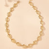 Basic Modern Style Classic Style Spiral Alloy Zinc Alloy Wholesale Necklace