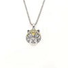 Basic Modern Style Classic Style Tiger 201 Stainless Steel Alloy Unisex Pendant Necklace
