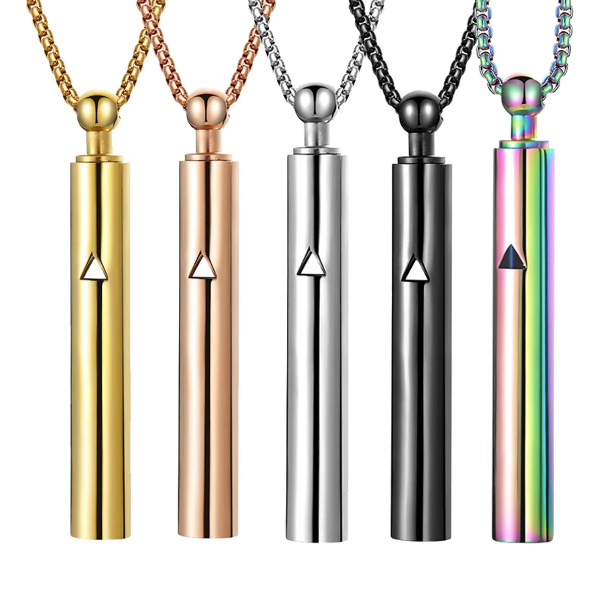 Basic Modern Style Classic Style Whistle Titanium Steel Polishing Unisex Pendant Necklace