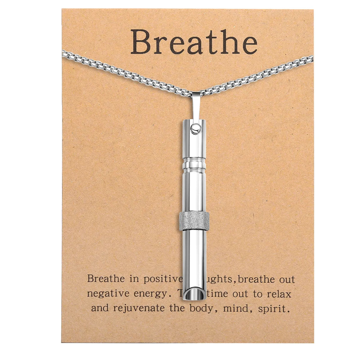 Basic Modern Style Classic Style Whistle Titanium Steel Polishing Unisex Pendant Necklace