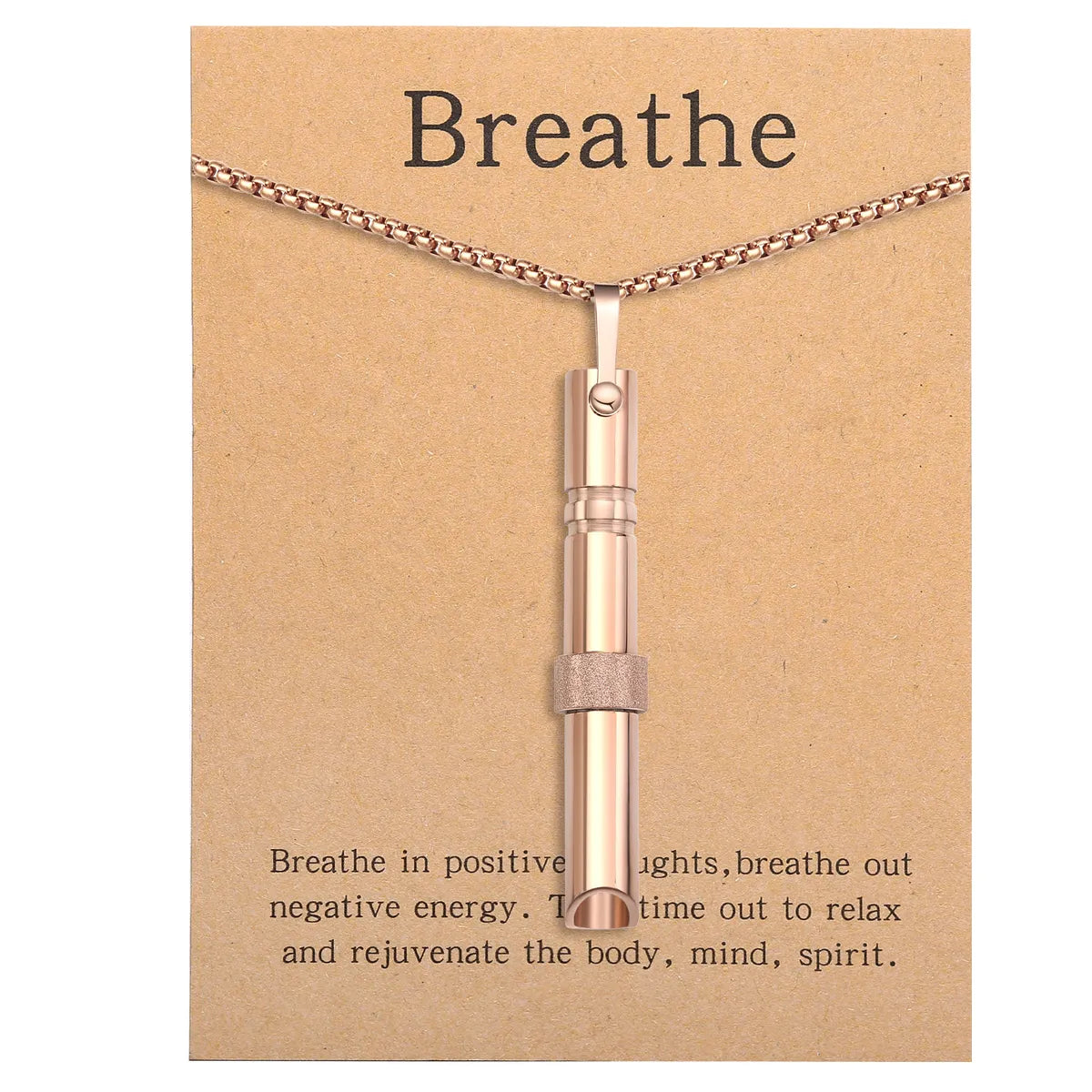 Basic Modern Style Classic Style Whistle Titanium Steel Polishing Unisex Pendant Necklace