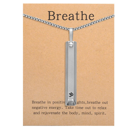 Basic Modern Style Classic Style Whistle Titanium Steel Polishing Unisex Pendant Necklace