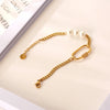 Wholesale Jewelry Basic Modern Style Geometric 304 Stainless Steel Imitation Pearl 18K Gold Plated Plating Bracelets