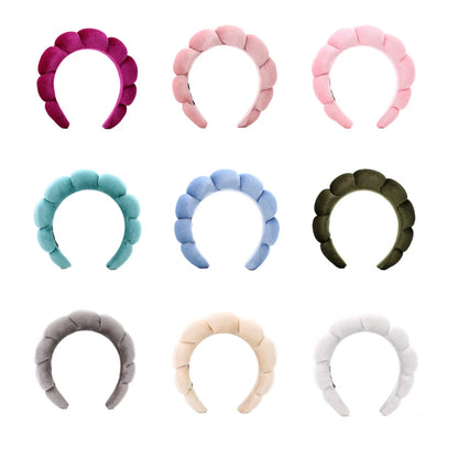 Basic Modern Style Solid Color Cloth Hair Band