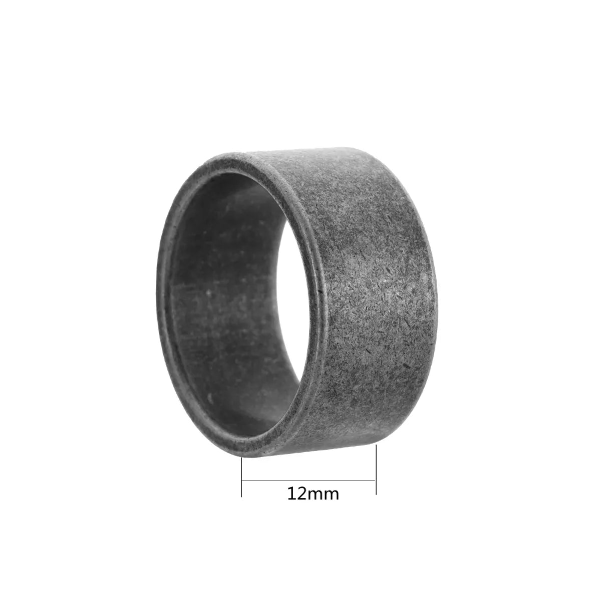 Basic Punk Classic Style Geometric 201 Stainless Steel Men'S Rings