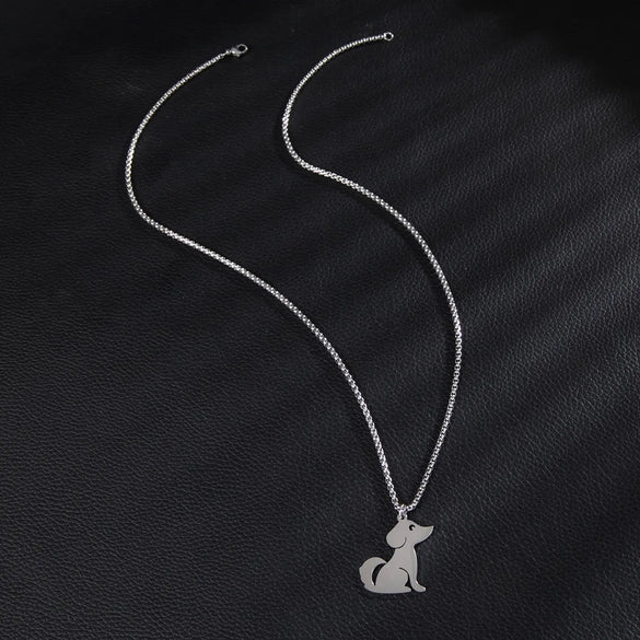 Basic Simple Style Classic Style Dog 201 Stainless Steel Unisex Pendant Necklace