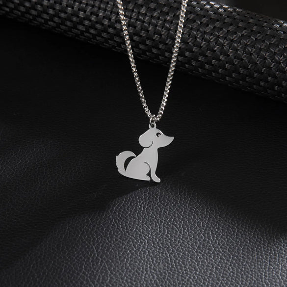 Basic Simple Style Classic Style Dog 201 Stainless Steel Unisex Pendant Necklace