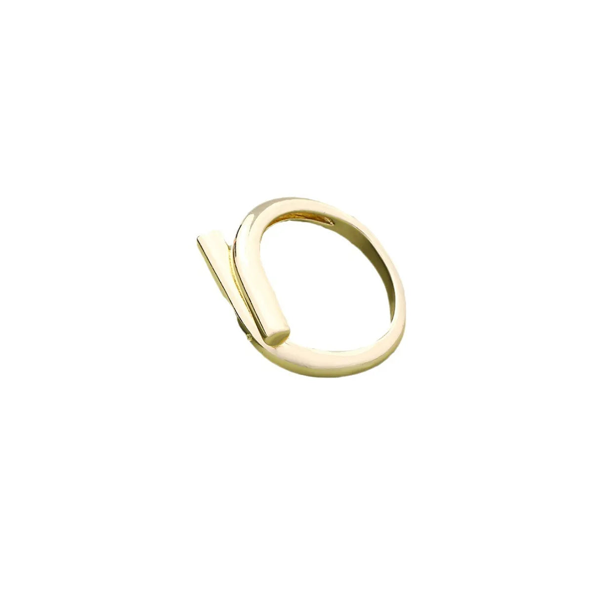 Basic Simple Style Classic Style Geometric Solid Color Alloy Wholesale Rings