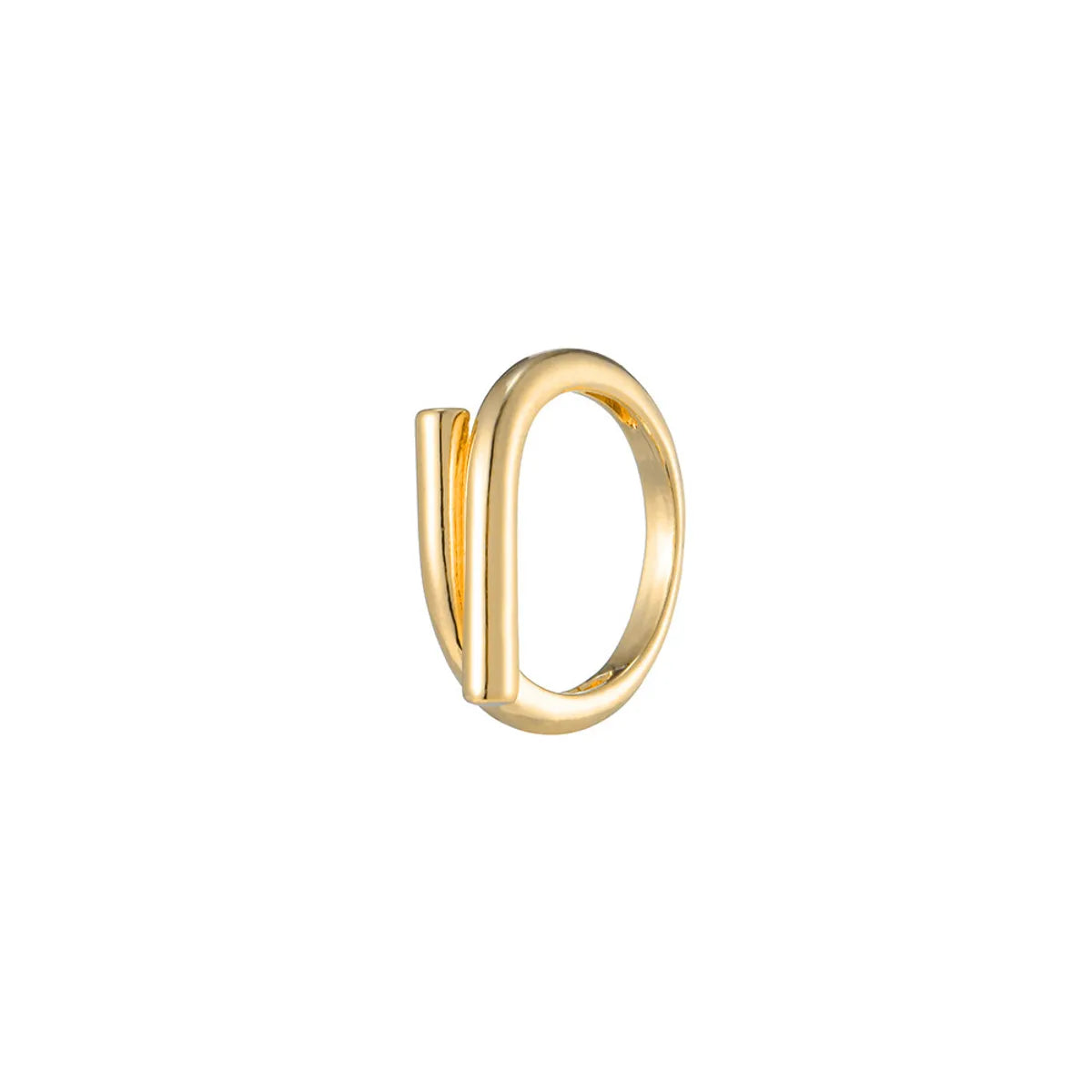 Basic Simple Style Classic Style Geometric Solid Color Alloy Wholesale Rings