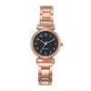 Basic Simple Style Classic Style Round Single Folding Buckle Quartz Women'S Watches