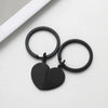 Basic Simple Style Customization Laser Engraving Heart Shape 201 Stainless Steel Unisex Bag Pendant Keychain