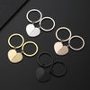 Basic Simple Style Customization Laser Engraving Heart Shape 201 Stainless Steel Unisex Bag Pendant Keychain