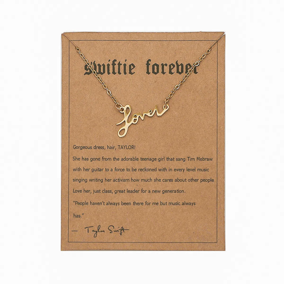 Basic Simple Style Letter Stainless Steel Plating Pendant Necklace