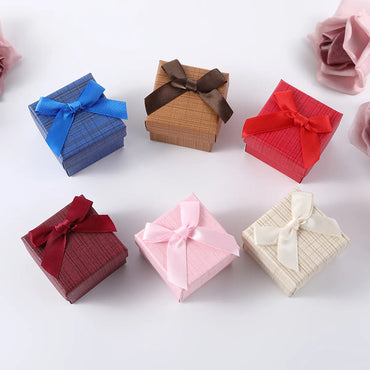 Basic Simple Style Solid Color Jewelry Boxes