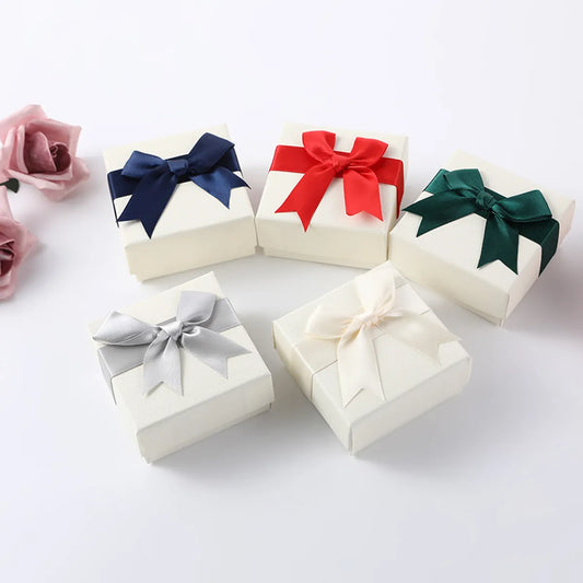 Basic Simple Style Solid Color Jewelry Boxes