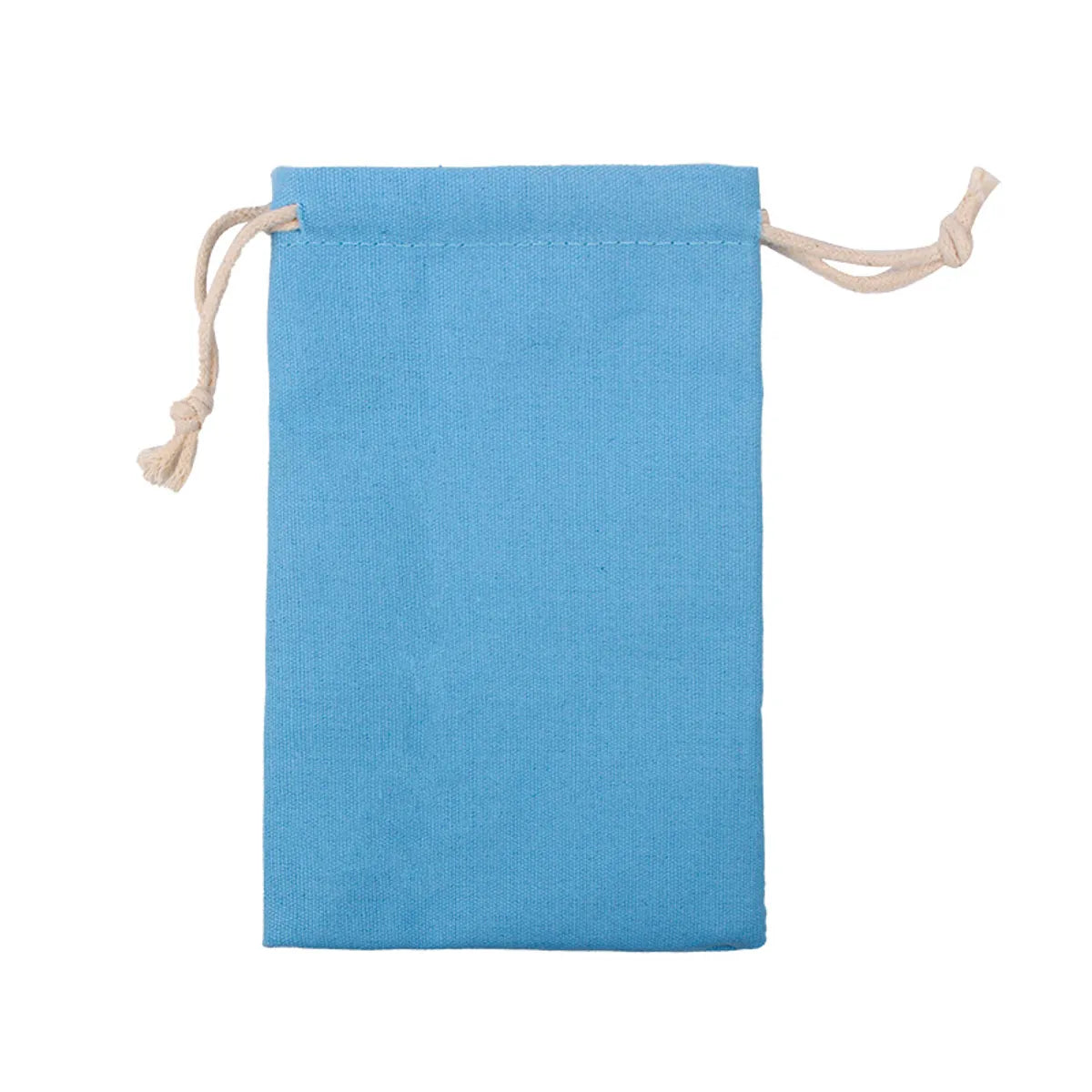 Basic Solid Color Cloth Drawstring Jewelry Packaging Bags 1 Piece