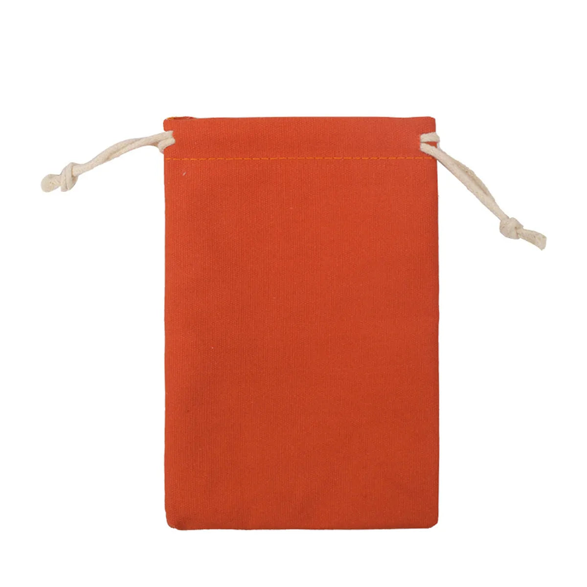 Basic Solid Color Cloth Drawstring Jewelry Packaging Bags 1 Piece