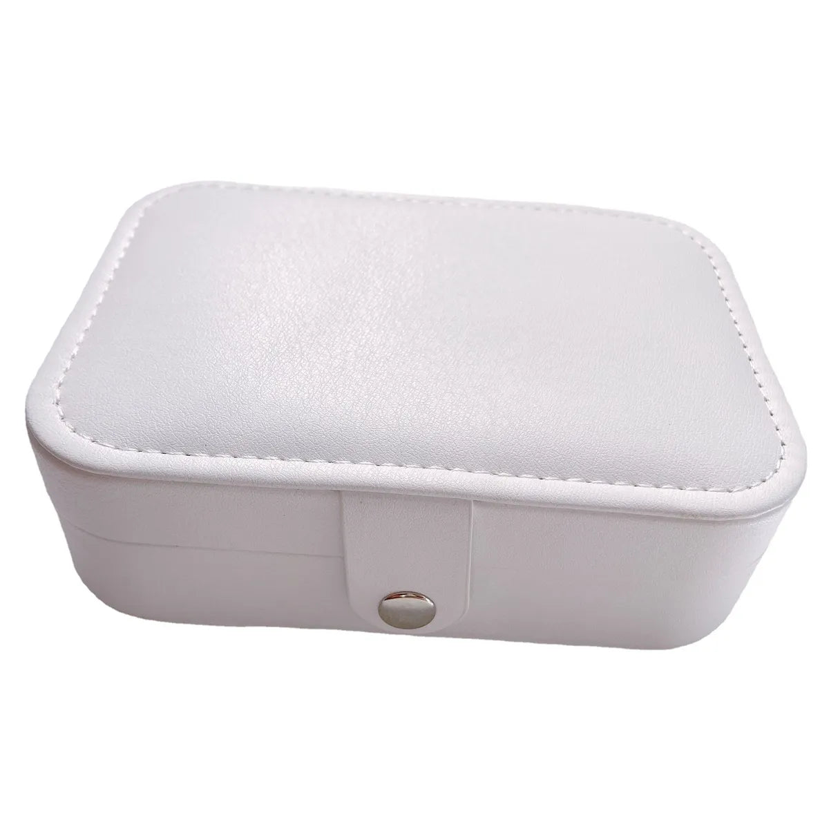 Basic Solid Color PU Leather Jewelry Boxes