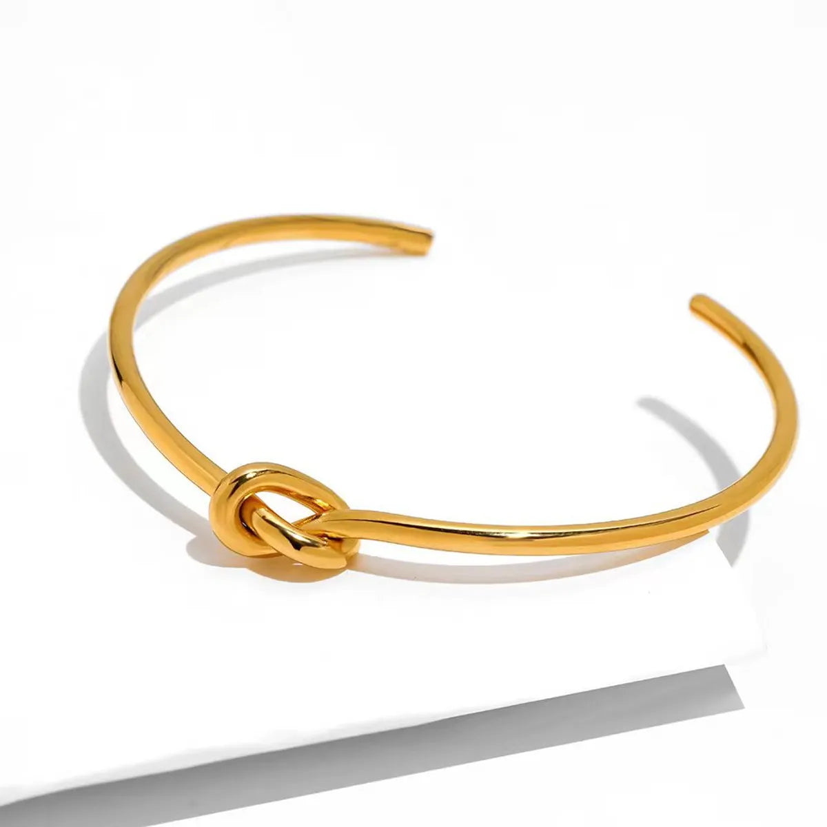 Basic Solid Color Titanium Steel Plating Bangle