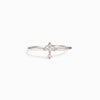 Basic Vintage Style Cross Sterling Silver Plating Inlay Zircon Rings