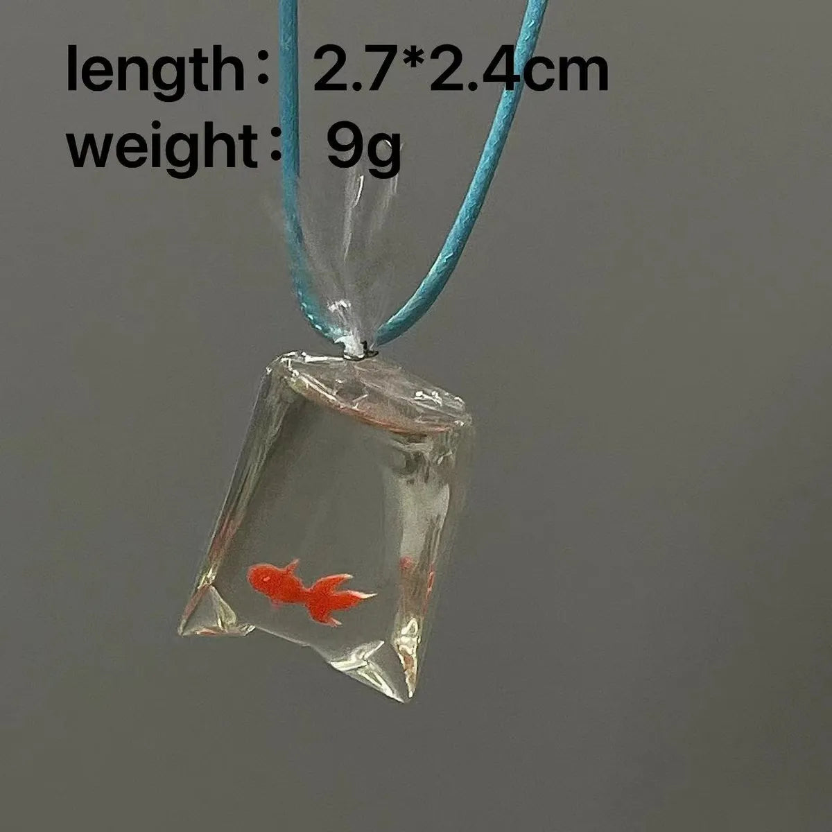 Beach Artistic Fish Plastic Resin Mixed Materials Wholesale Pendant Necklace