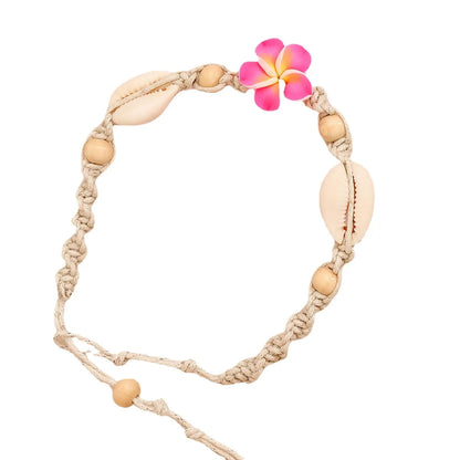 Beach Flower Shell Wholesale Anklet