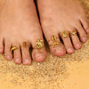 Beach Foot Rings Stainless Steel Animal Style
