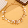 Beach Necklace Pendant Alloy Ccb Electroplating Animal Zodiac Starfish Conch Shell Imitation Pearl Beads For Women