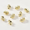 Bead Diy Hand Beaded Material Accessories Copper Electroplating Hemp Pattern